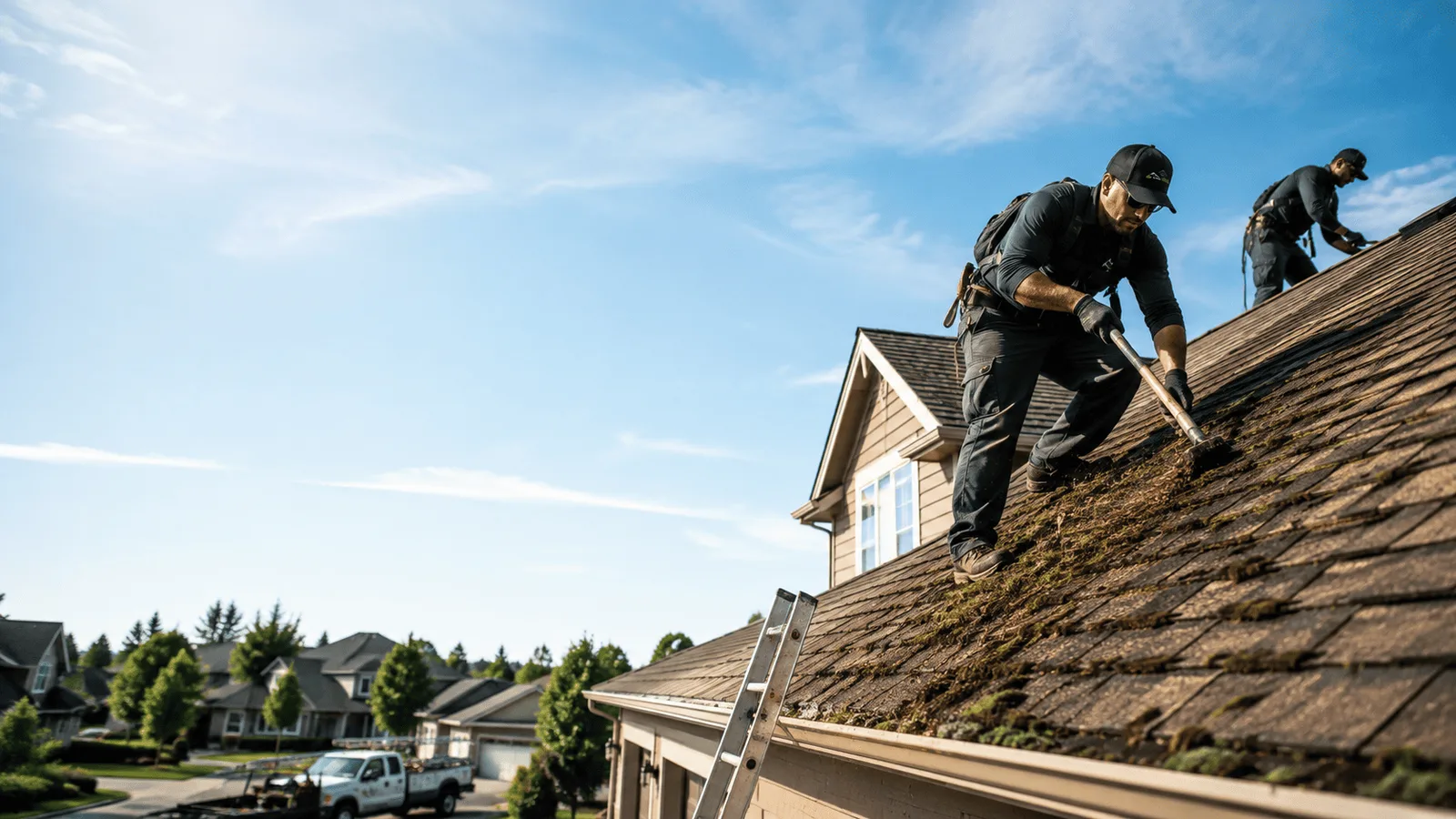 Roof Moss Removal in Pine Meadow, CT near me